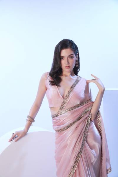 LAXMINAM OP-829 DESIGNER BURBERRY SAREE WHOLESALER IN INDIA